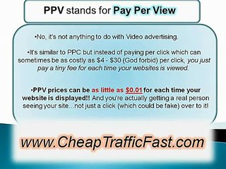 Cheap Traffic Fast Guaranteed, Easy Affiliate Money