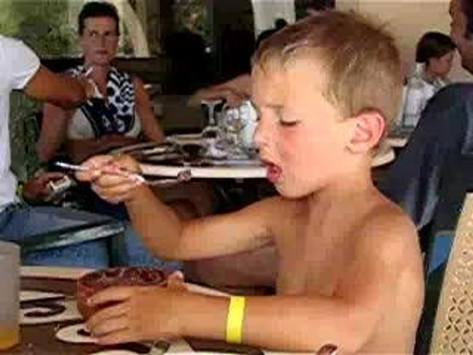 Pudding eten