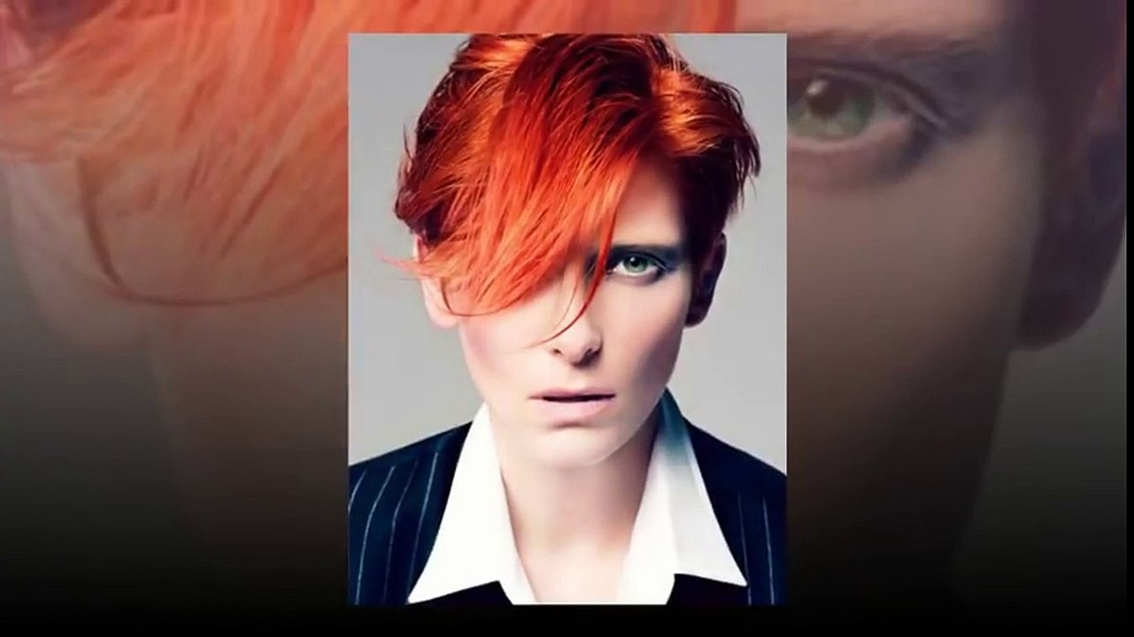 Модный цвет волос на короткие стрижки  trendy hair color