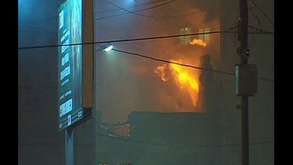 Al menos 12 muertos al incendiarse una fábrica en Moscú