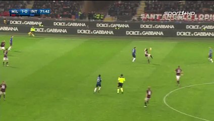 Carlos Bacca Goal - AC Milan 2 - 0 Inter - 31-01-2016