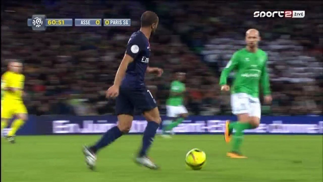 0-1 Zlatan Ibrahimovic - Saint Etienne v. Paris Saint Germain 31.01.2016 HD