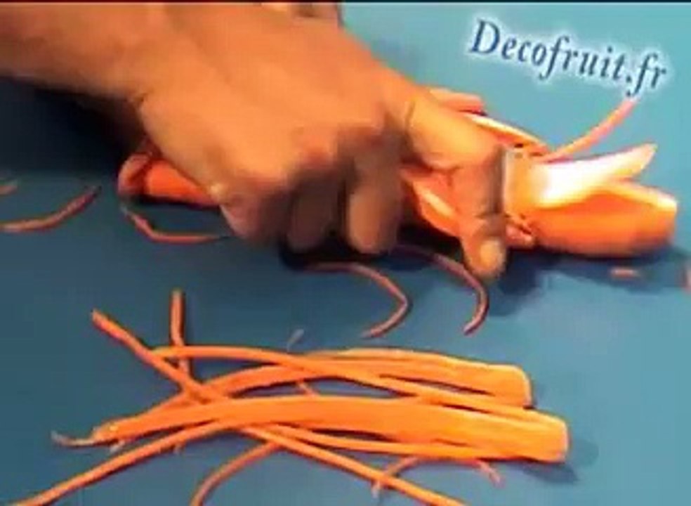 Julienne de carotte