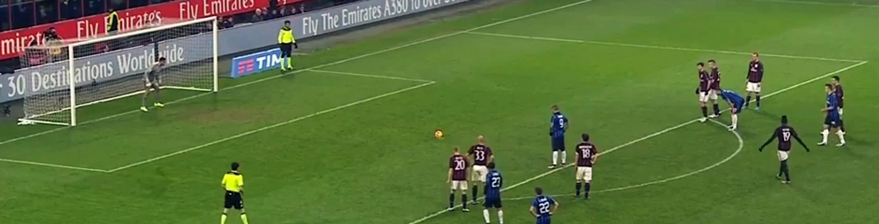 AC Milan vs Inter Milan 2-0  Mauro Icardi Missed Penalty Serie A 2016 HD