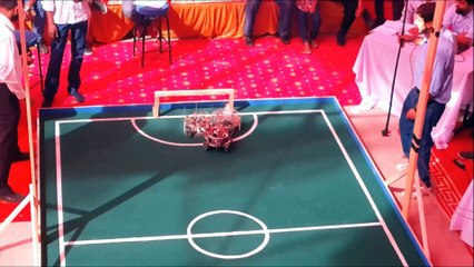 Robosprint 2015 Football Playing Robots