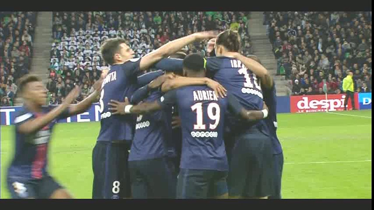 Zlatan Ibrahimović Goal HD - St Etienne 0-1 PSG - 31-01-2016