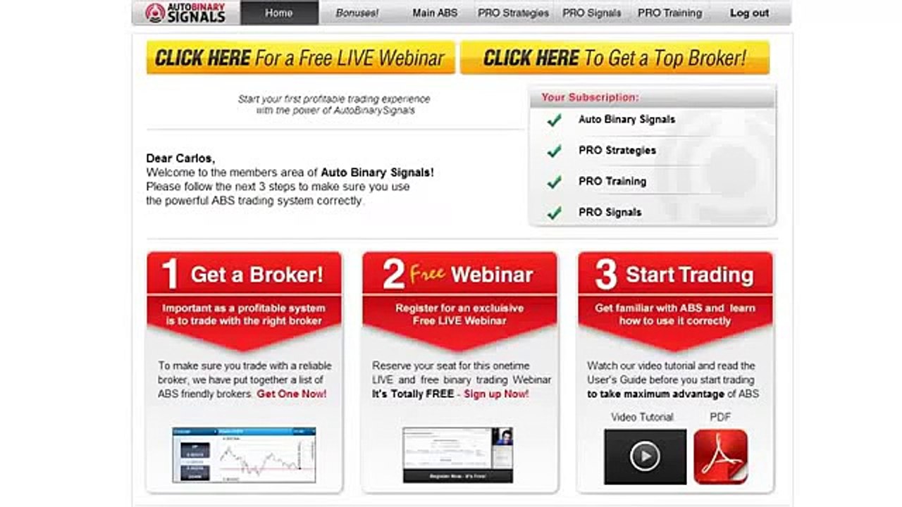 Auto Binary Signals Review 2015 - 2016