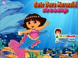 Cute Dora Mermaid Dressup Gameplay # Watch Play Disney Games On YT Channel