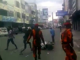 Bentrok Ormas IPK dan PP di Medan