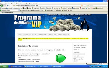 Programa de Afiliados VIP Por Dentro - Video 1 de 5