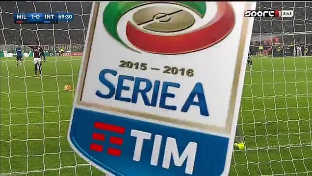 All Goals 3-0 Italy Serie A - 31.01.2016, AC Milan 3-0 Inter Milano