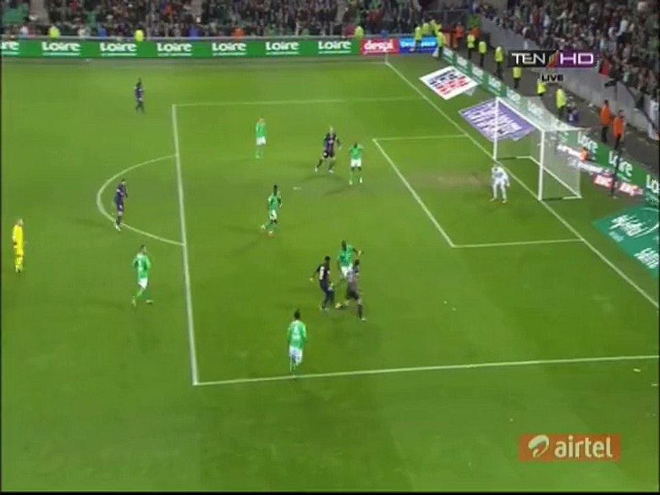 90' Zlatan Ibrahimovic 2nd Goal - St Etienne 0...
