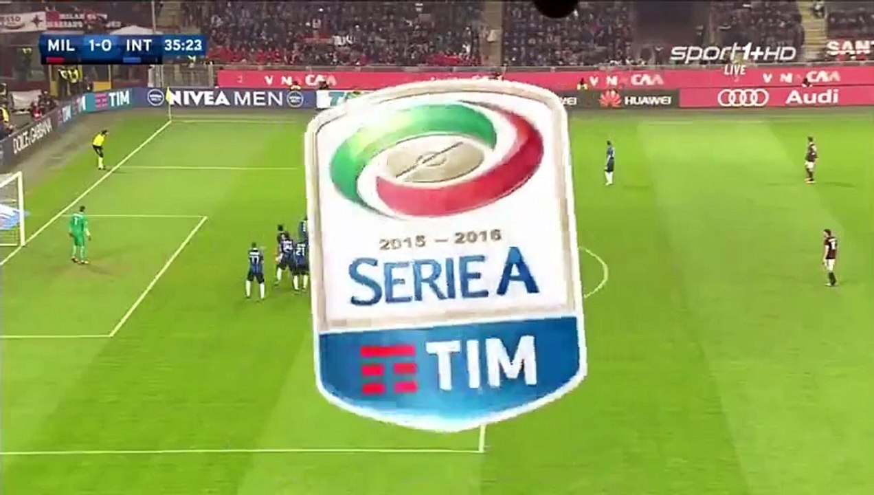 AC Milan 3-0 Inter Milan - All Goals HD - 31-01-2016