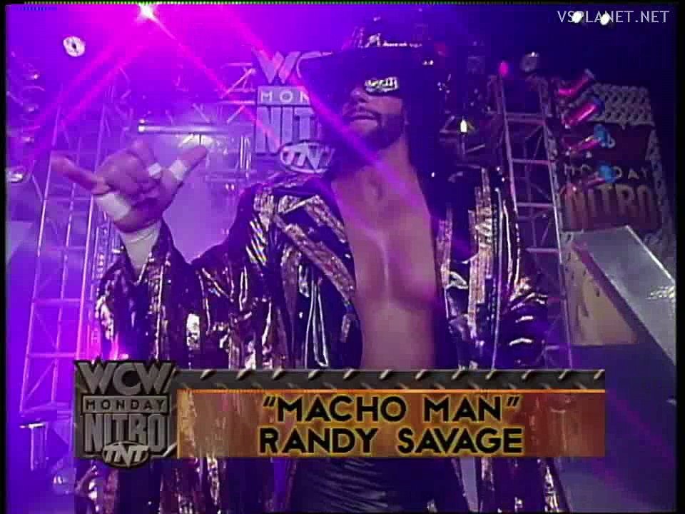 Ric Flair vs Randy Savage, WCW Monday Nitro 22.01.1996