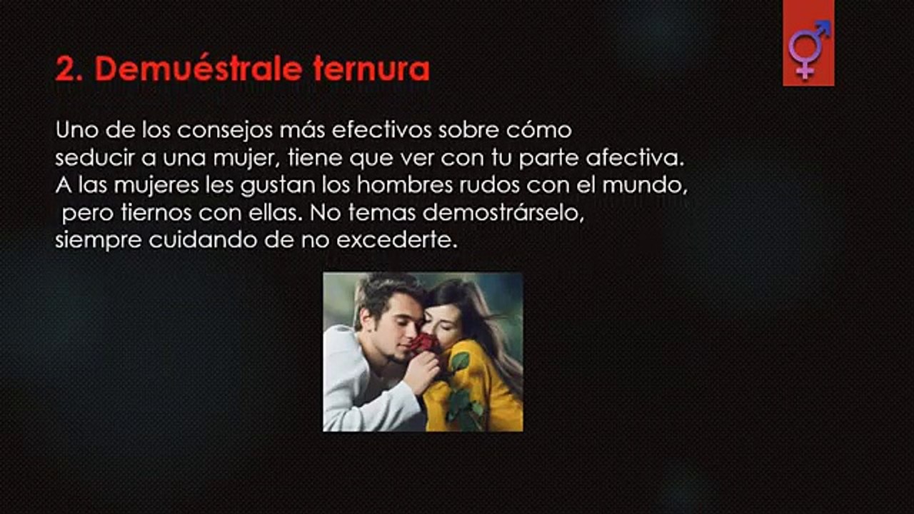 Maestro de la Seduccion - tips para seducir a una mujer