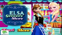 Frozen games Frozen Elsa And Anna Grocery Store Girl dress up games online