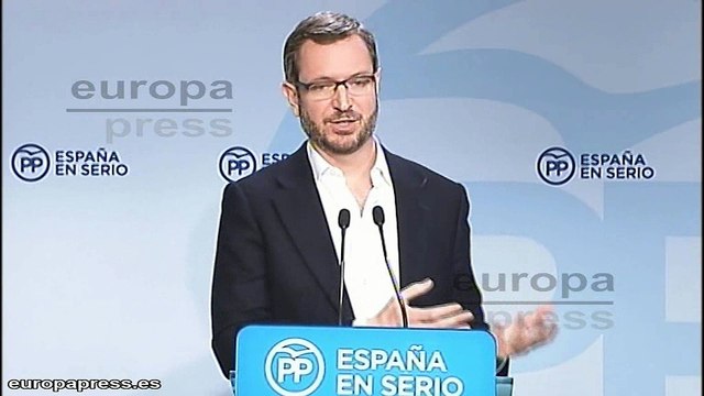 Maroto: La mayoría de los españoles ha votado moderación