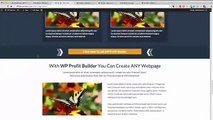 Wp Profit Builder Review ☆☆☆ How to Build Awesome Landing Pages