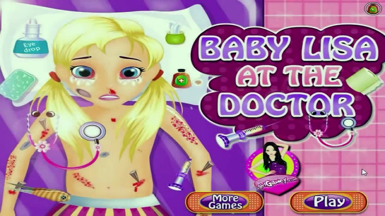ღ Baby Lisa At The Doctor TV Show - Baby Game for Kids # Watch Play Disney Games On YT Channel