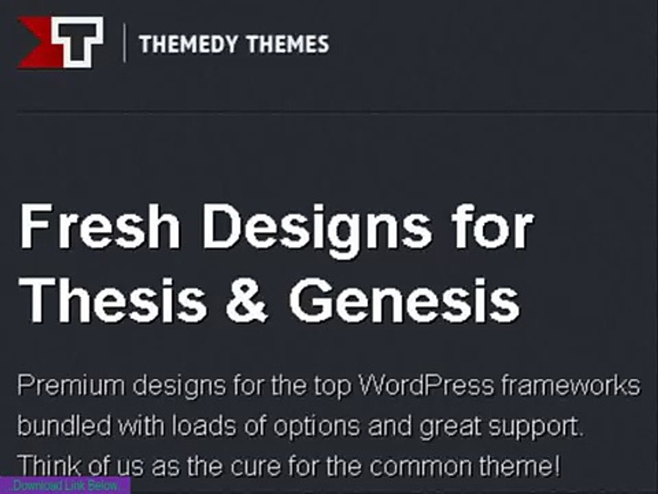Themedy Thesis and Genesis Wordpress Themes Templates