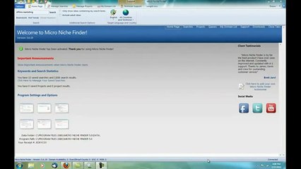 Micro Niche Finder Keyword Software Review - How it work Micro Niche Finder 5