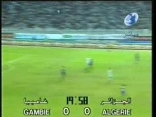ABDERAOUF ZARABI EN ACTION / ALGERIE GAMBIE