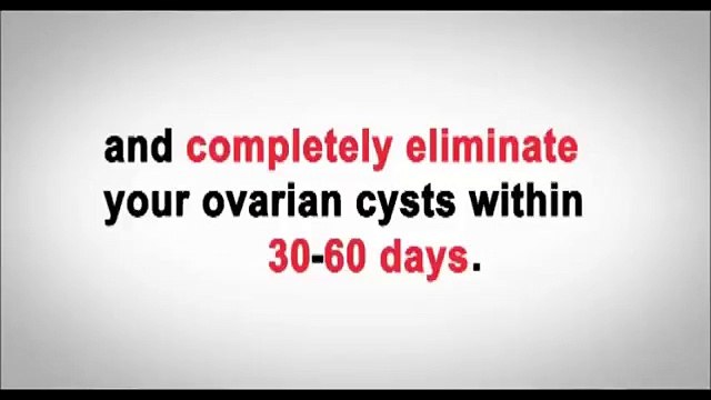 Ovarian Cyst Miracle - Cure Ovarian Cysts and PCOS Naturally