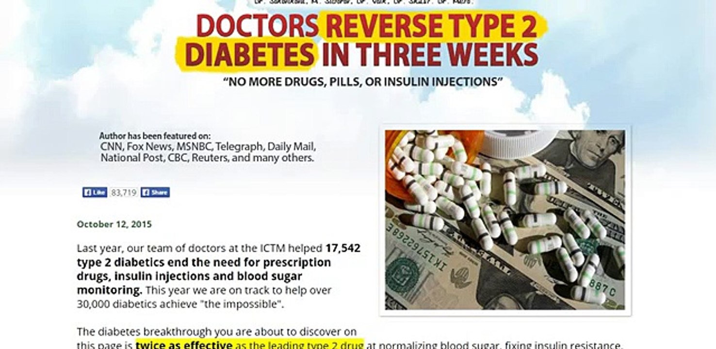 1The Big Diabetes Lie   Real Dr Approved Diabetes Offer
