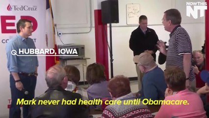Ted Cruz Gets Grilled Over Obamacare In Iowa