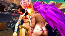 Alisa & Poison vs. Xiaoyu & Christie - Sexy Street Fighter x Tekken Mod Battle