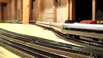 Some Of My Ho Scale Amtrak Trains In Action! 4.19.15