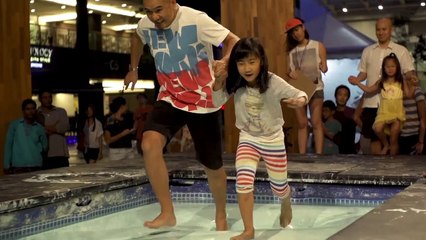 ¿Puedes andar sobre el agua? Mira este video