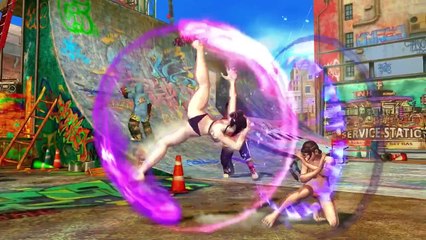 Julia & Christie vs. Juri & Elena - Sexy Street Fighter x Tekken Mod Battle