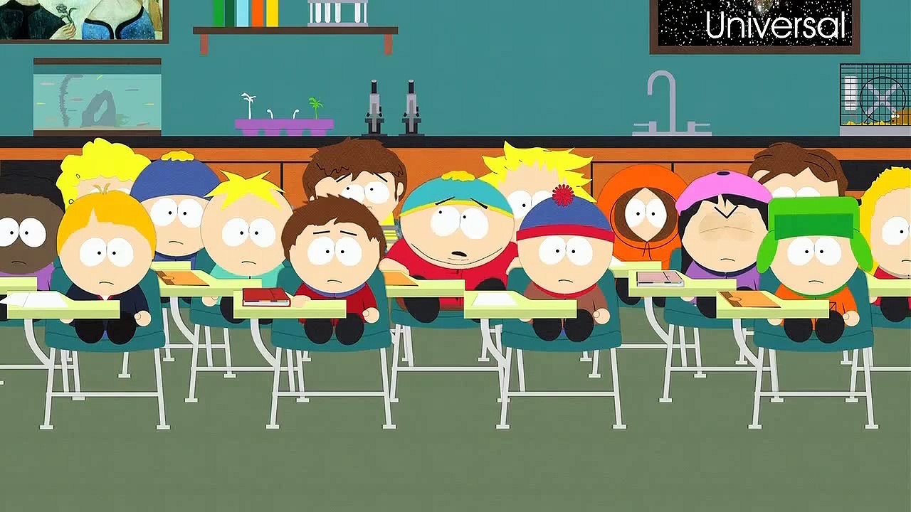 South Park -  Je rêve ou tu viens de poser ta pêche sur mon bureau ?