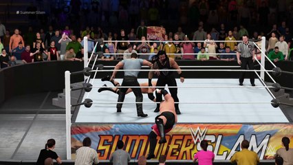 WWE 2K16 fatal 4way