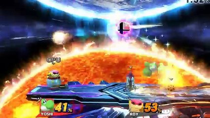 Yoshi vs Roy Koopa