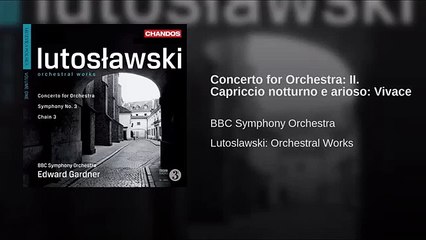 Concerto for Orchestra: II. Capriccio notturno e arioso: Vivace (World Music 720p)