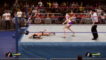 [Request] AJ Lee vs. Paige - Sexy WWE2K15 bikini barefoot Match