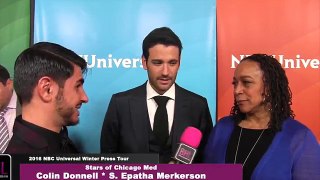 Colin Donnell & S. Epatha Merkerson - \'Chicago Med\' | NBC Universal Press Tour 2016 | BHL