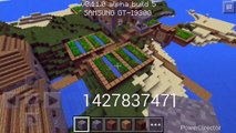 BEST VILLAGE SEED?!!!?Mcpe[0.11.0] Village Island Seed Review W/BlackSmith