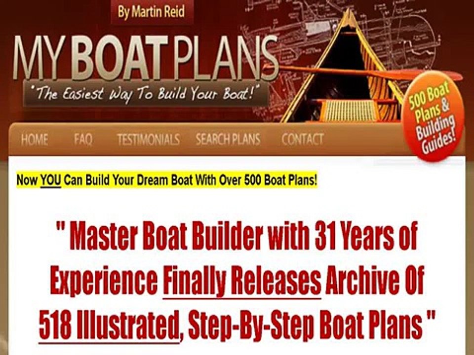 My Boat Plans