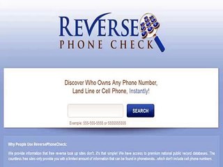 Reverse Phone Check