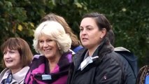 The Duchess of Cornwall visits Ebony Horse Club