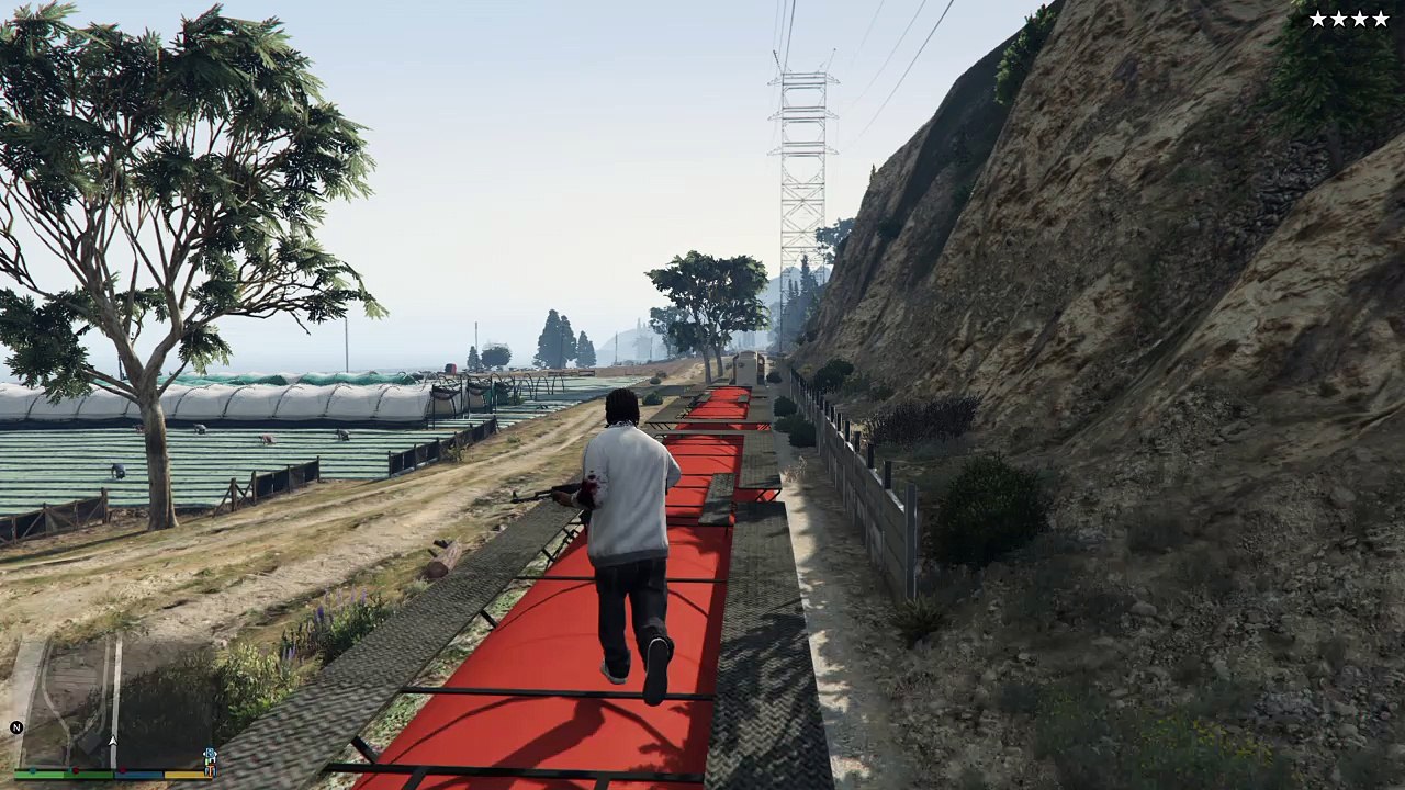 Grand Theft Auto V Train