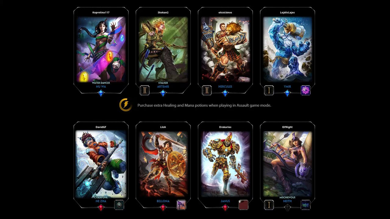Smite - Siege (4-2) v 4