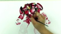La VITESSE de DESSIN Hulkbuster de Avengers Age of Ultron Iron Man Peinture à lAquarelle