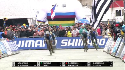Toupalik Thinks He's Won | 2016 Cyclo-cross World Championships | Heusden-Zolder, Belgium