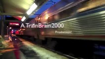 Chasing My Ho Scale Amtrak Exibit Train On Amhest Belt Lines Layout! 3.29.15