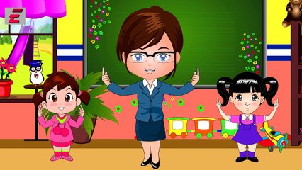 Head, Shoulders, Knees and Toes Nursery Rhyme