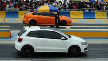 Polo GTI vs Focus ST. Arrancones Pegaso. Octubre 2014